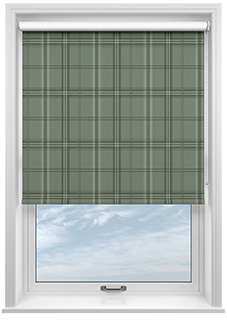 Falkirk, Green Heath - Twist&Fit Roller Blind